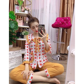 Bộ tiểu thư cài nút phom  dưới 55kg