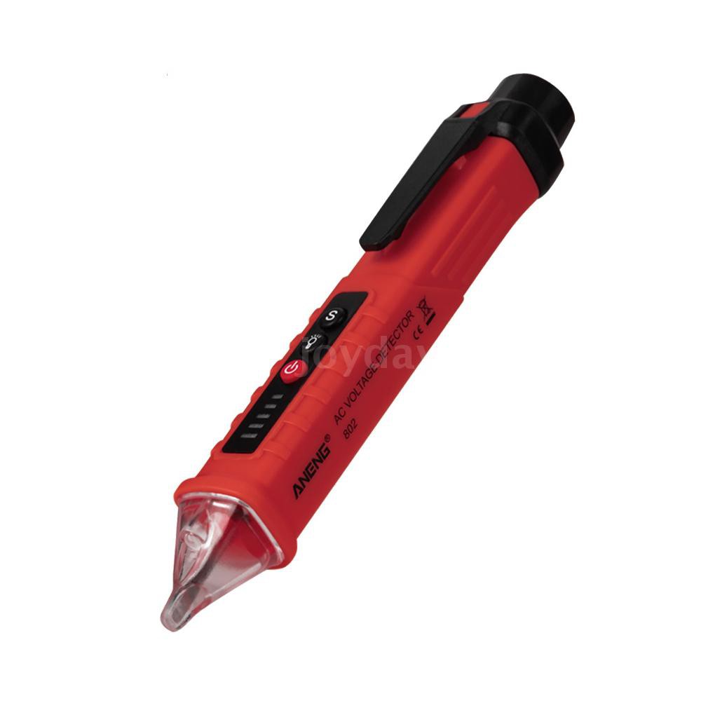 ANENG VD802 Non-contact AC Voltage Detector Tester Meter 12V-1000v Pen Style Electric Indicator LED Outlet Voltage Decte | BigBuy360 - bigbuy360.vn