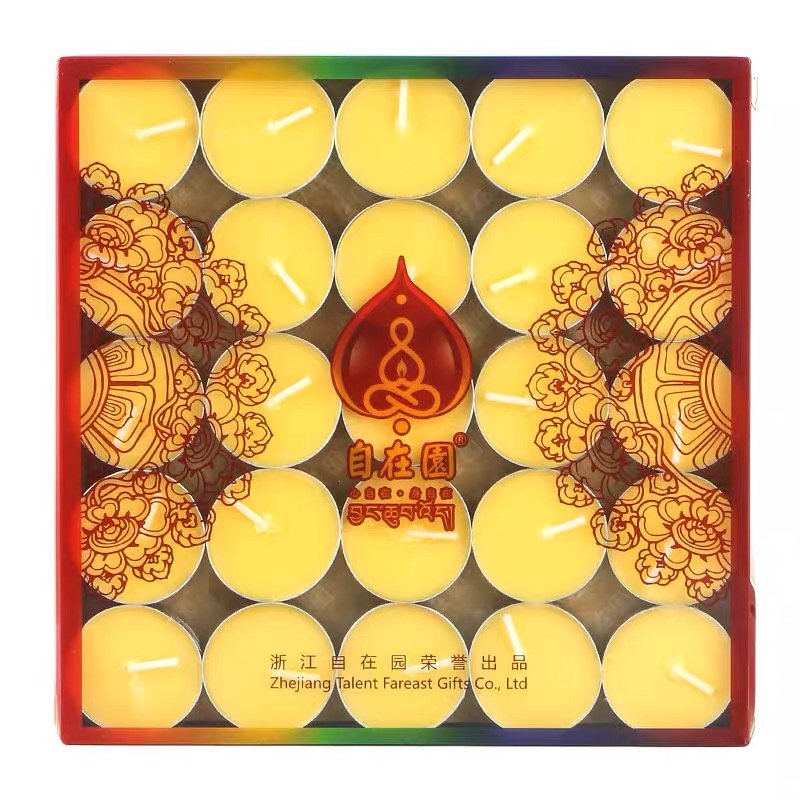 Nến Tealight Nến Bơ Viên Trang Trí, Đốt Đèn Xông Tinh Dầu, Tròn Nhỏ Cháy 4H 8H Và 24H