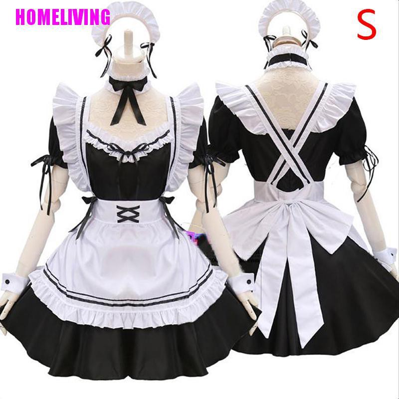 Đầm Hóa Trang Cô Hầu Gái Phong Cách Lolita Dễ Thương