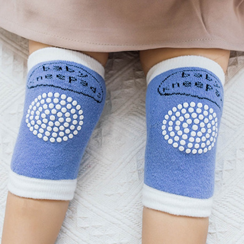 1 Cặp Đệm Bảo Vệ Đầu Gối / Khuỷu Tay Chống Trượt Giữ Ấm Cho Bé Tập Bò