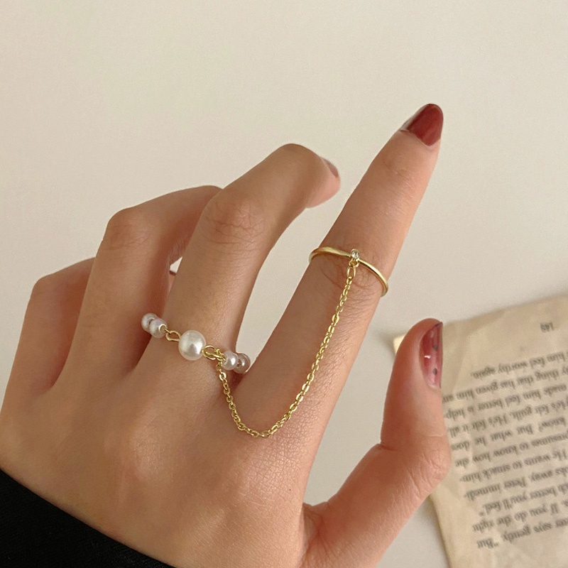 Nhẫn Đeo Giữa Ngón Tay Bằng Kim Loại