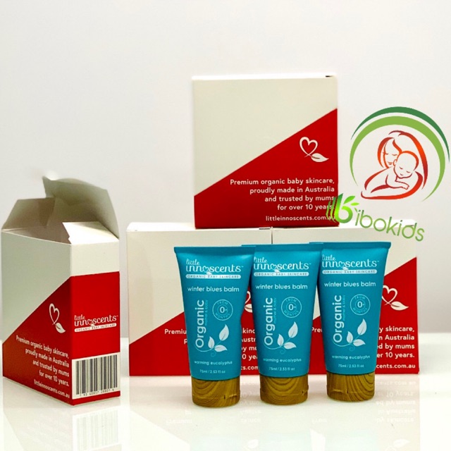 Dầu Bôi Ấm Ngực Organic Little Innoscents Cho Bé