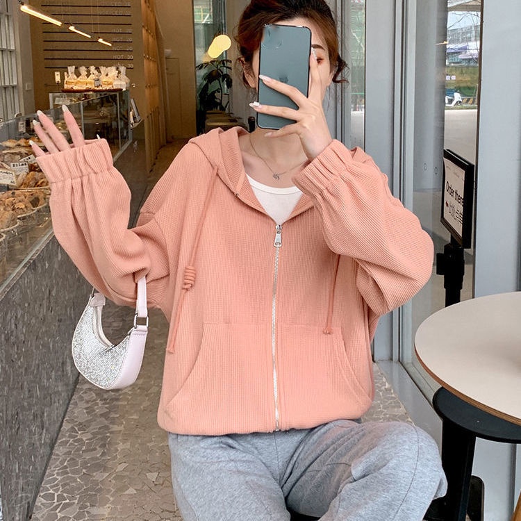 Áo khoác hoodie IELGY phong cách thể thao thời trang hàn quốc cho nữ