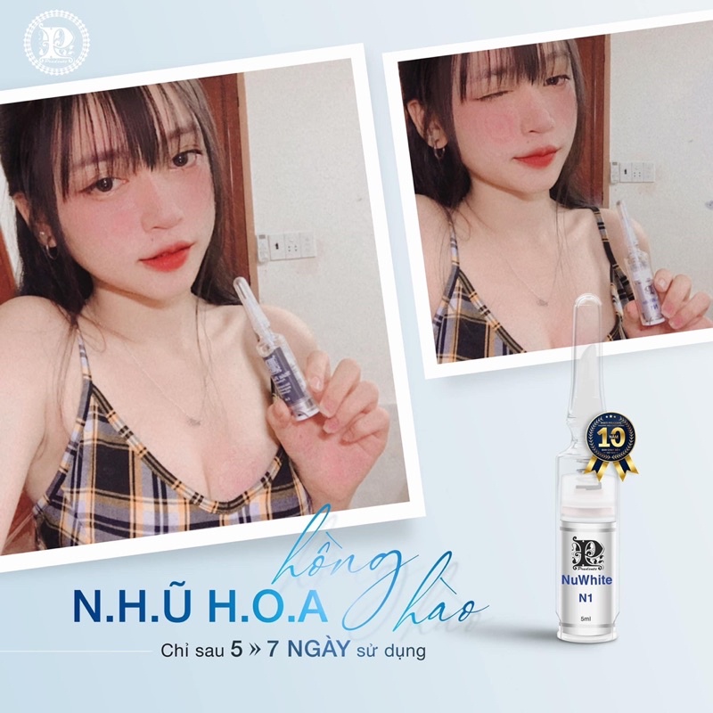 Kem Làm Hồng Nhũ Hoa Mibiti Prudente Nuwhite N1 5ml