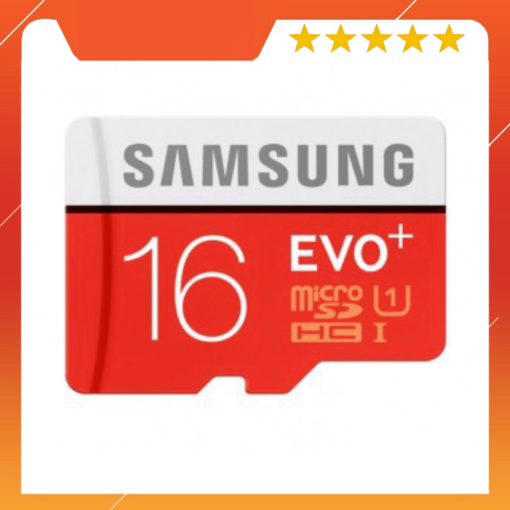 XẢ KHO -  THẺ NHỚ MICROSD SAMSUNG EVO 16GB CLASS 10 BTC01