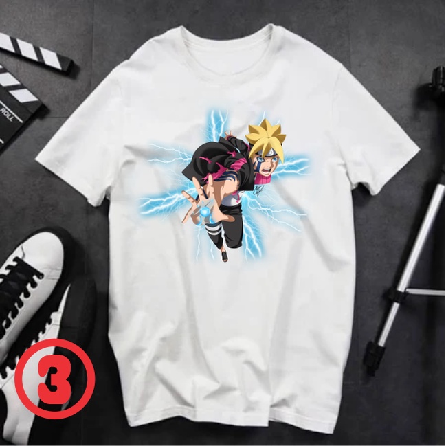 BST Áo thun in hình Boruto - Thế hệ sau Naruto