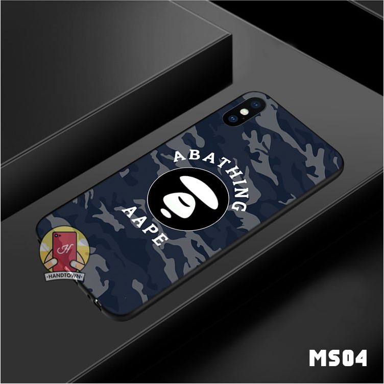 Xiaomi redmi note 5 pro | Ốp lưng xiaomi redmi note 5 pro dẻo hình BAPE AAPE (A)