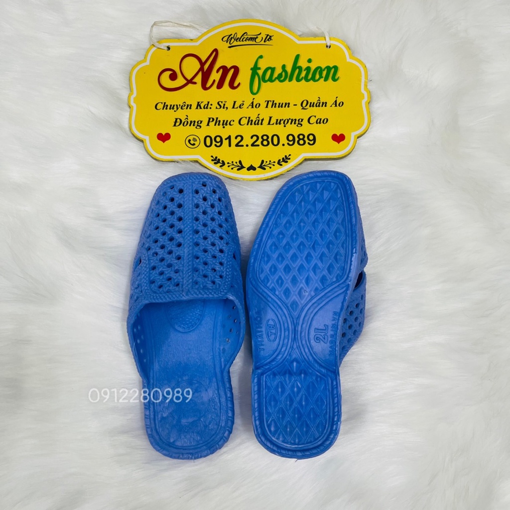 Dép tổ ong bít đầu TH chống trơn trượt _ Hình chụp thật