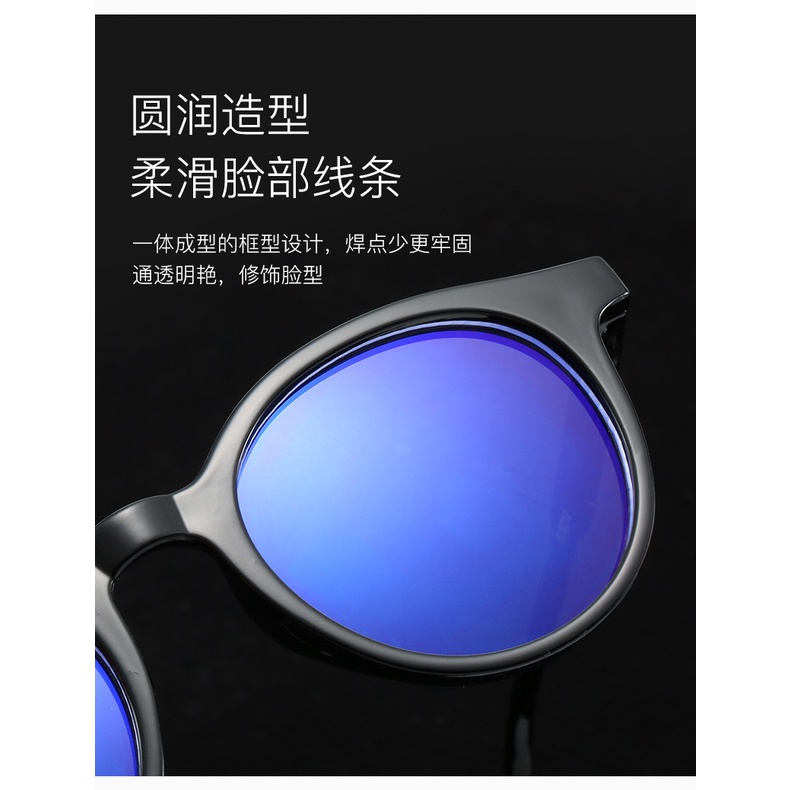 Mắt Kính Gọng Tròn Thời Trang Retro Phương Tây Cho Nữ