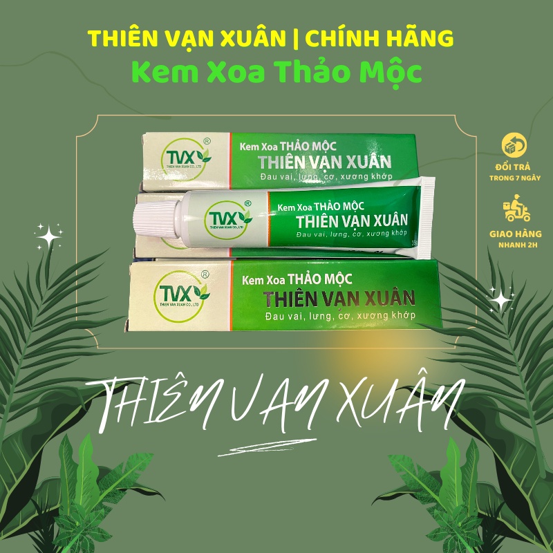 COMBO 5 Hộp Kem Xoa Bóp Thảo Mộc Thiên Vạn Xuân