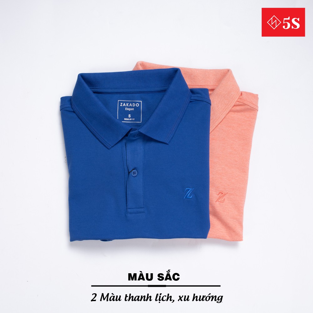 [Mã FAMALLT5 giảm 15% đơn 150K] Áo Thun Nam Có Cổ ZAKADO (2 màu) Tay Ngắn, Hàng Hiệu, Mẫu Mới 2020 | BigBuy360 - bigbuy360.vn