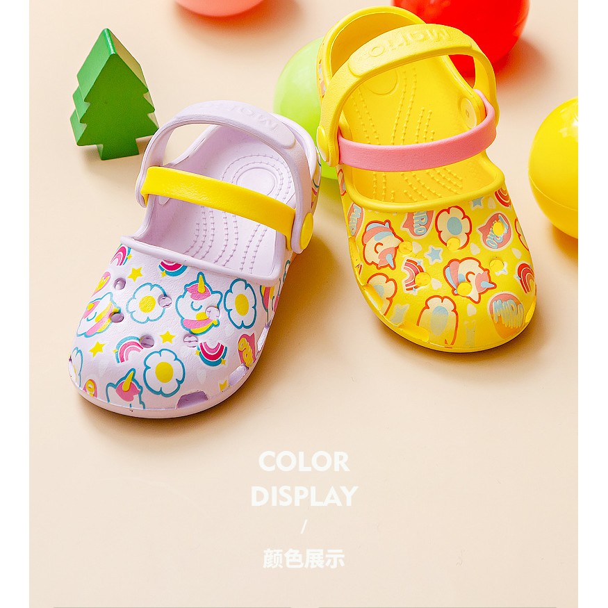 Sandal nhựa xốp MARIO công chúa cho bé gái 1-5 tuổi