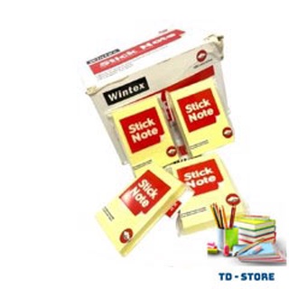 Giấy note vàng Wintex/ Flexoffice các size: 3x2cm, 3x3cm, 3x4cm, 3x5cm