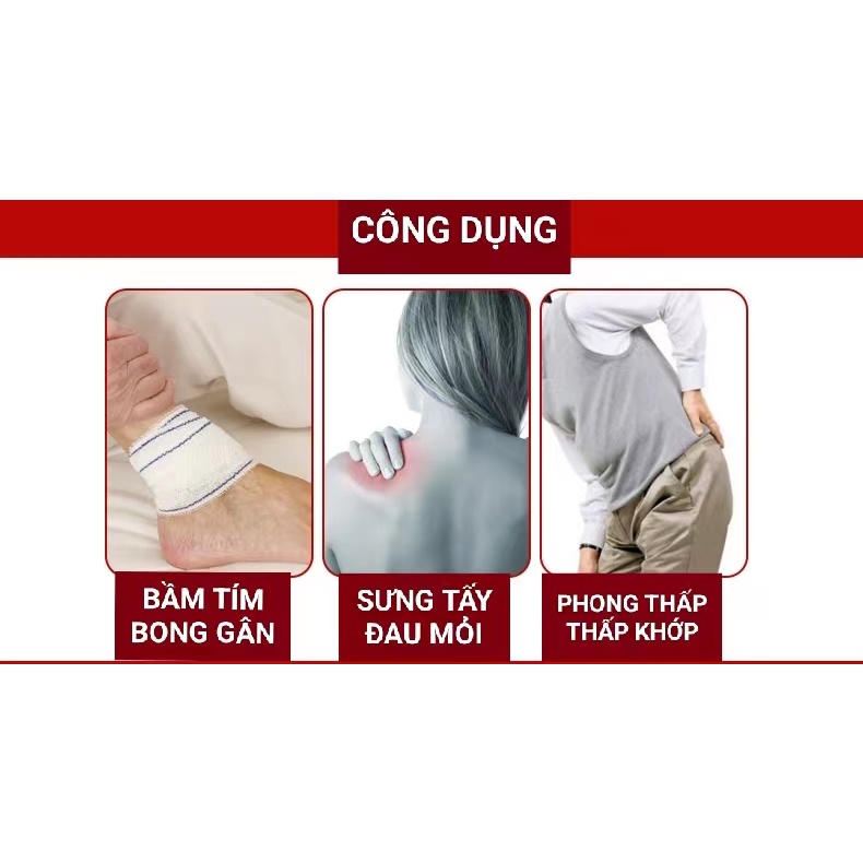 CAO DÁN THẢO DƯỢC GIẢM ĐAU CẤP TÍNH VÂN NAM BẠCH DƯỢC - NỘI ĐỊA TRUNG - HỘP 8M, 15M