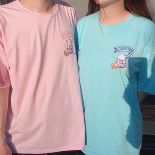 Áo Thun Natthy Donut Tee - Pink - Unisex