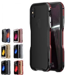 iPhone 7/ 7 Plus Luxury Slim Aluminum Metal Shockproof Bumper Hard PC Phone Case