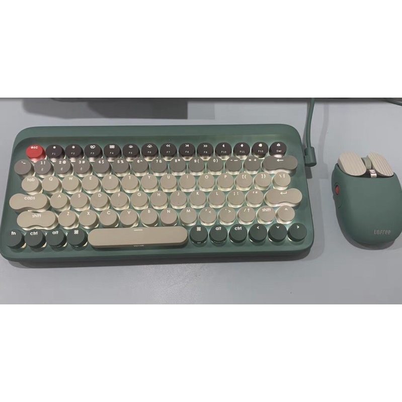 Bàn phím cơ Lofree Bluetooth phiên bản giới hạn xanh Giang Nam chính hãng