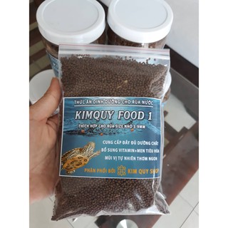THỨC ĂN KIMQUY DÙNG CHO RÙA NƯỚC SIZE NHỎ 3-9CM
