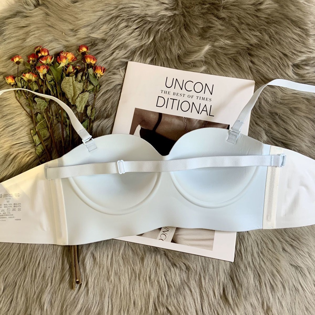 [M &amp; E] Áo Ngực Không Dây Không Đường May Ôm Ngực Nhỏ Chống Trượt Đơn Giản Bán Chạy Cao Cấp Cho Nữ