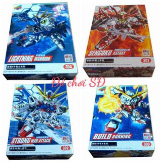 Mô hình lắp ráp SD Gundam SDBB Sengoku strong Burning Lightning - Mô hình giá rẻ