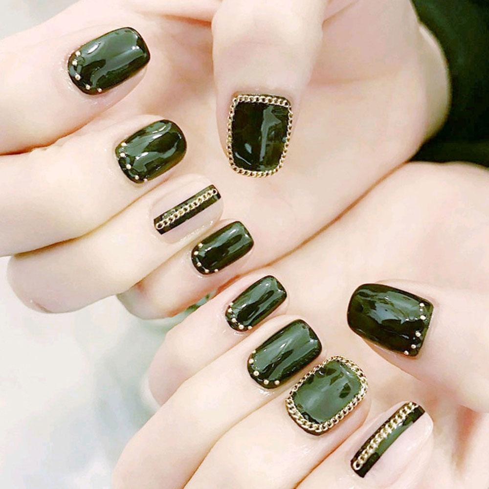 Phụ Kiện Hạt Kim Loại 3D Nhiều Màu Sắc Trang Trí Móng Nghệ Thuật