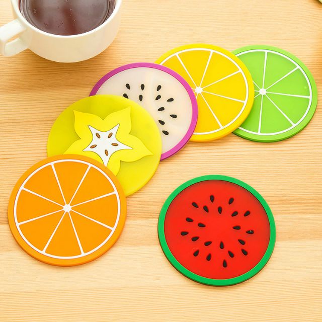 Dụng cụ lót ly trái cây nhựa dẻo xinh xắn JP5