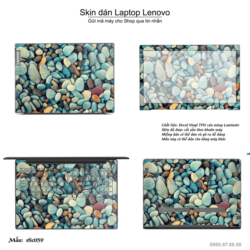 Skin dán Laptop Lenovo in hình Hoa văn sticker _nhiều mẫu 10 (inbox mã máy cho Shop)