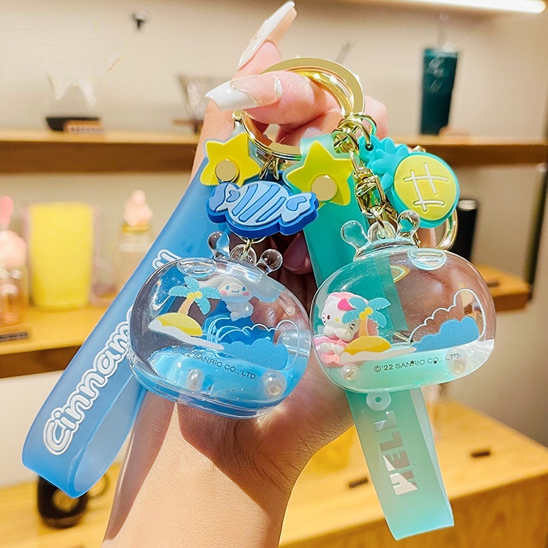 Móc Khóa Phao Nổi Hình Sanrio Sáng Tạo