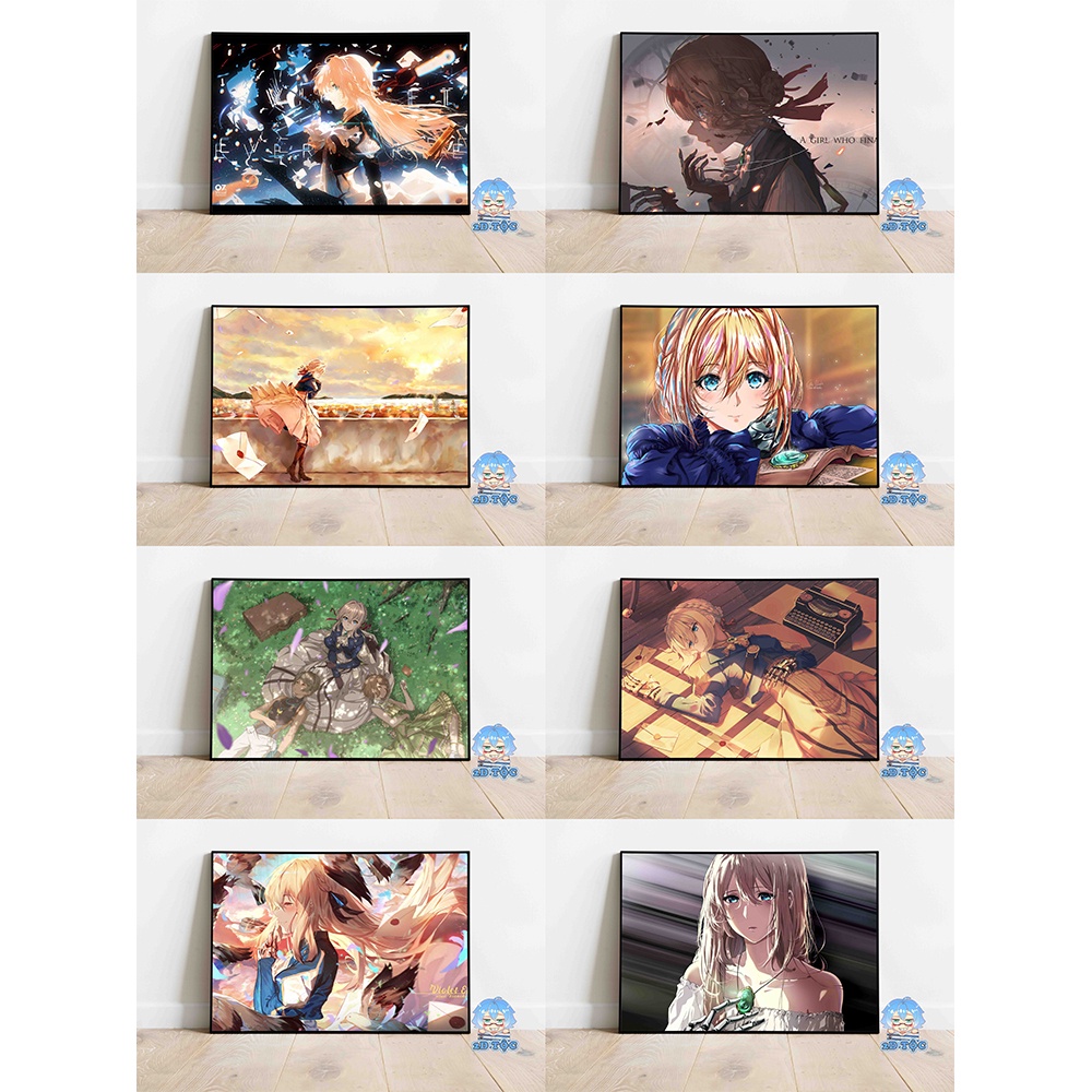 POSTER A3 CHẤT LƯỢNG CHUẨN ANIME VIOLET EVERGARDEN (17) - 2D TỘC SHOP