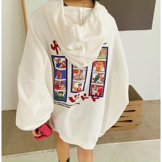 Áo Khoác Hoodie Nỉ In Hình Bóng Rổ Form Rộng 2 Màu Siêu Chất