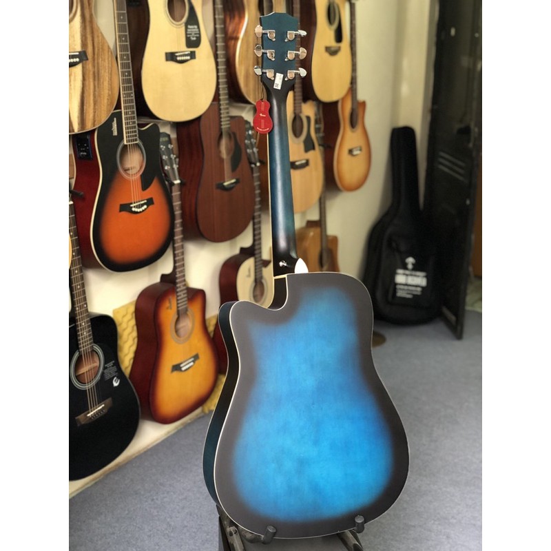 Guitar Rosen R135 màu xanh đen, chính hãng 100% nhập khẩu