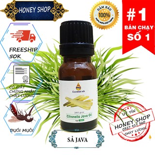 Tinh dầu Sả Java xông phòng nguyên chất lọ 10ml