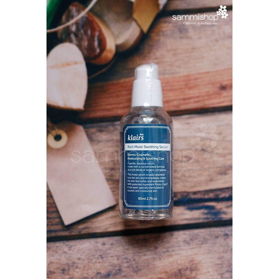❣Tinh chất dưỡng ẩm Klairs Rich Moist Soothing Serum