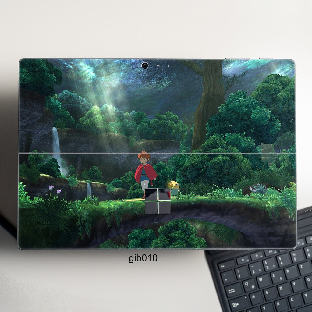 Skin dán hình Ghibli Studio cho Surface Go, Pro 2, Pro 3, Pro 4, Pro 5, Pro 6, Pro 7, Pro X