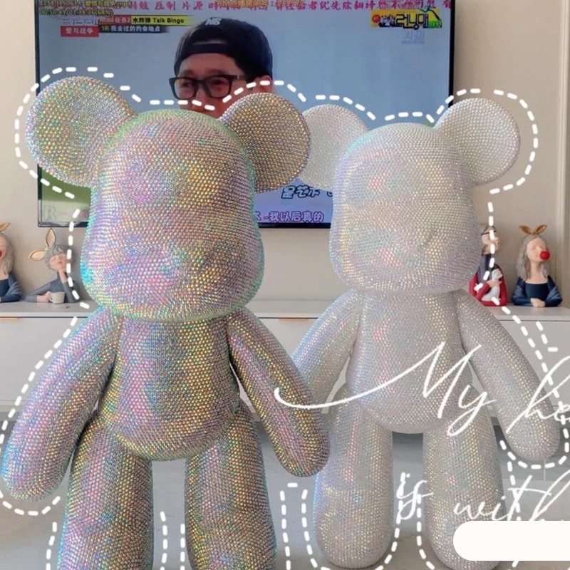 BearBrick Đính Đá Mã Màu C31 đến C36