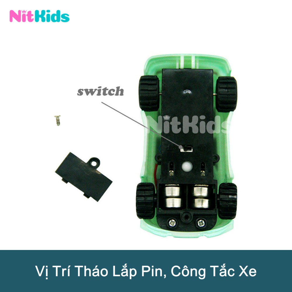 Xe Chạy Theo Nét Vẽ, Xe Đồ Chơi Cho Bé, Chạy Bằng Pin, Đồ Chơi Xe Oto, Nhiều Kiểu Dáng, Bé Rất Thích