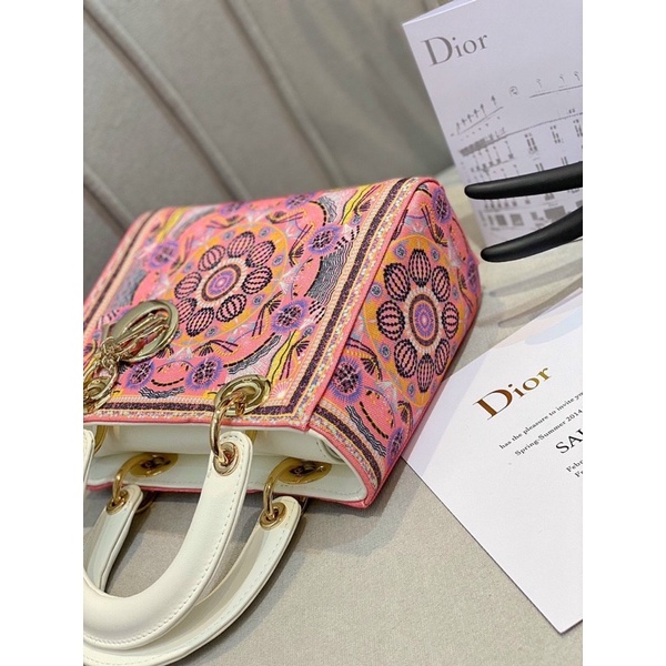 ✅Túi CD LADY HOẠ TIẾT - size 23x21 - Chuẩn SPSL[Fullbox]