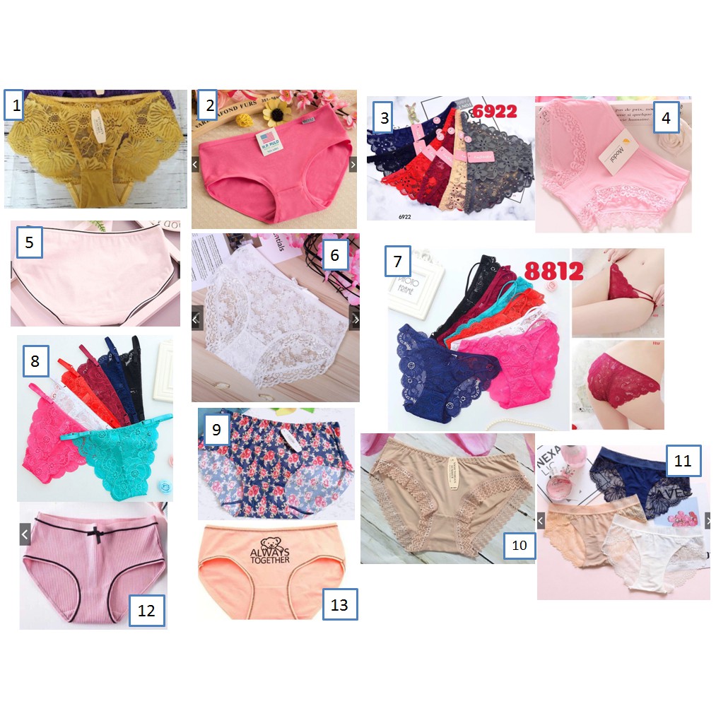 XẢ KHO QUẦN LÓT NỮ CỰC ĐẸP GIÁ SỐC