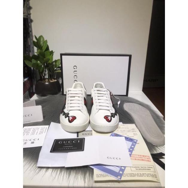 NEW- | Bán Chạy | 👟 Giày gucci thêu hoa-phân khúc ⚡️CAO CẤP⚡️ -Mtsneaker shop Tặng Vớ 60k SẴN KHO Xịn Nhẩt 2021 $ ˇ