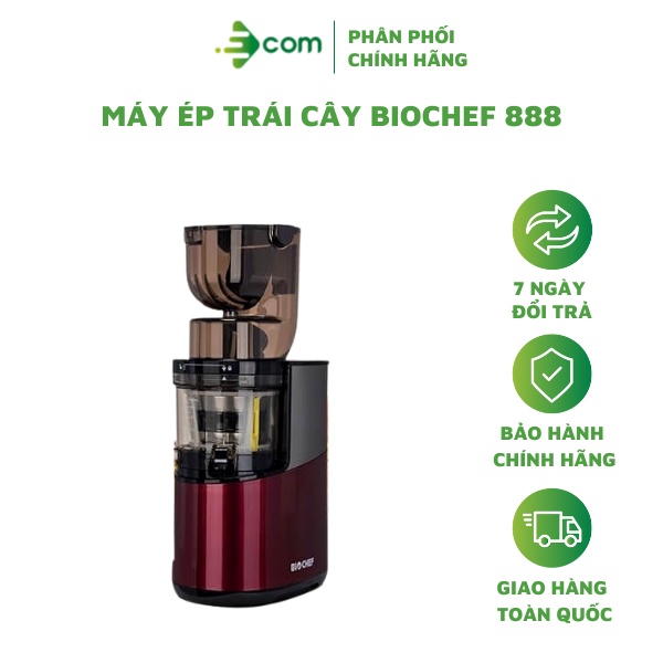 [Mã ELHA22 giảm 5% đơn 300K] [Mã ELMALL10 giảm 10% đơn 500K] Máy Ép Trái Cây Biochef 888 - Hàng Chính Hãng