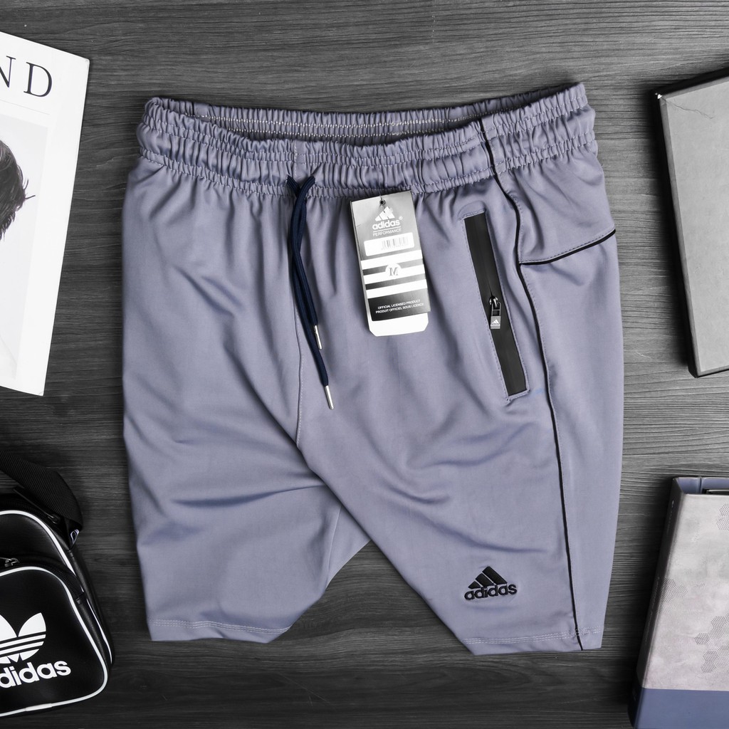 Quần short thể thao nam, quần đùi tập gym nam chất liệu thun poly mịn mát QS20 | BigBuy360 - bigbuy360.vn