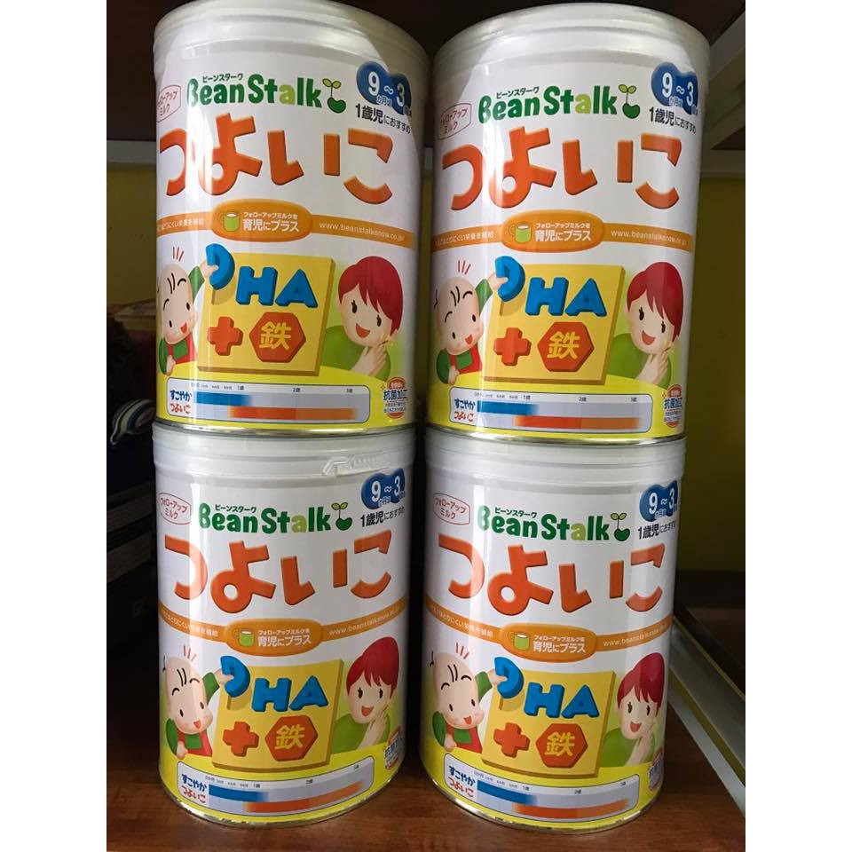 Sữa bột Beantalk 0 và 9  800g