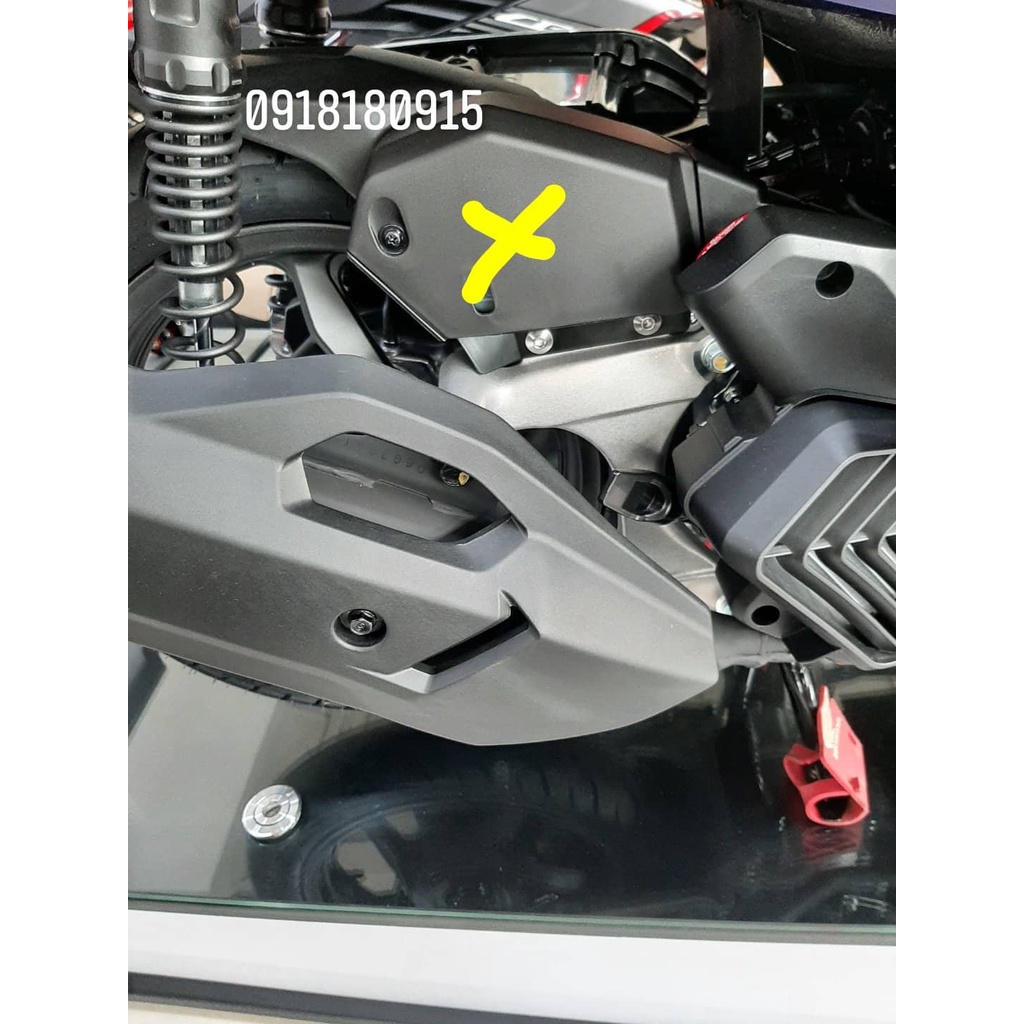 Ốp bình chứa dung dịch làm mát ab 2023 ab 160cc honda air blade