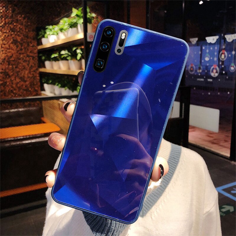 Ốp điện thoại bề mặt bóng vân kim cương thời trang 3D cho Xiaomi Redmi Note 9S 9 Pro Max Redmi Note 8 Pro