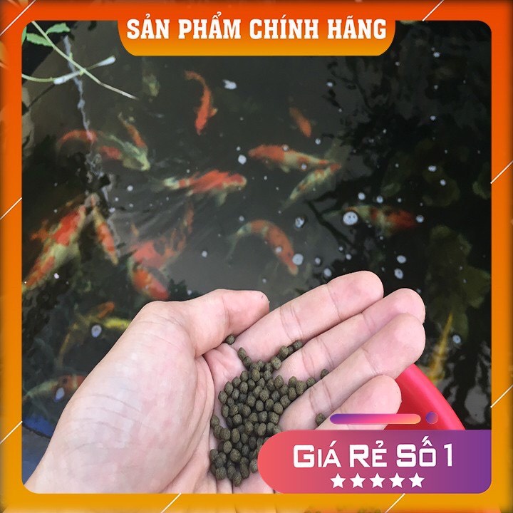 Thức ăn cá koi✅MEGA JUMBO✅tăng trưởng cao cấp gói 1kg