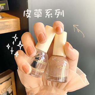 Sơn móng tay TWO-MOONS nhiều màu tùy chọn trang trí móng tiện dụng 10ml