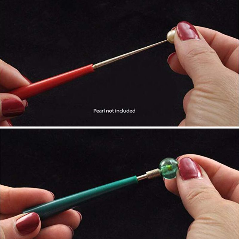 Set 4 Dụng Cụ Hỗ Trợ Làm Đồ Trang Sức Thủy Tinh / Hạt Cườm Ngọc Trai