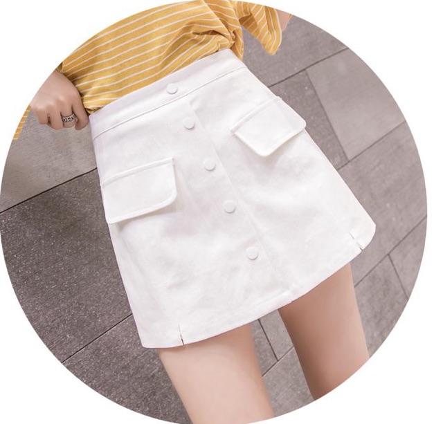 Quần váy nắp túi siêu xinh