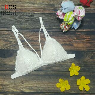 Áo lót Bralette trắng siêu dễ thương đủ màu